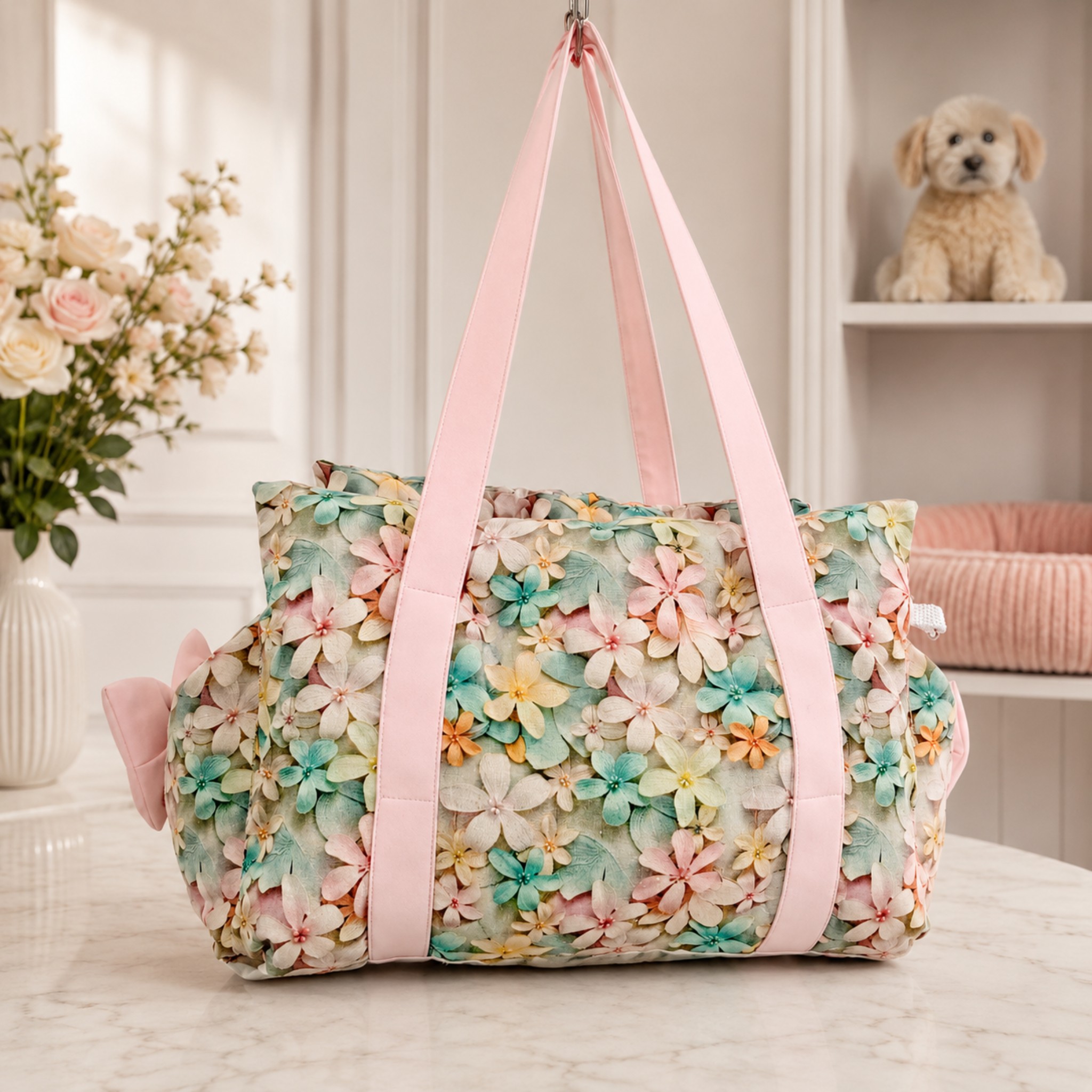 Seggiolino Auto Floreale 3in1 Petal Dream per Cani